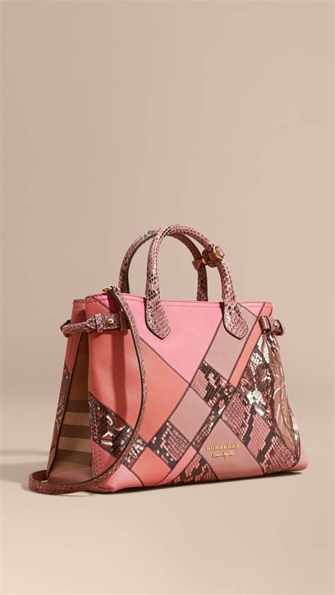 bolsa burberry rosa|Bolsos de mano de marca .